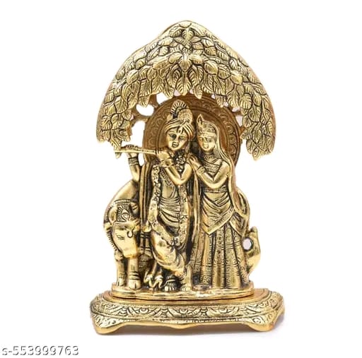 Handcrafted Lord Radha Krishna Statue with Cow Idols for home decor| Decor Items for Home & Office|statues|statue for gift|Pooja ,Table Decoration & Gift|Home ,temple ,Big Size, Entrance|showpiece gift|decorations|