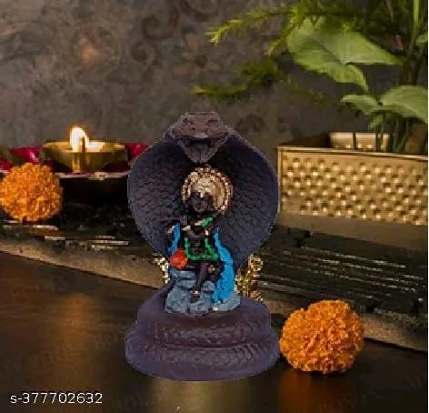 Krishna IN  standing SHESHNAG for Home decoration,Room decoration, Temple decoration,Office decoration, Car decoration,Gift item